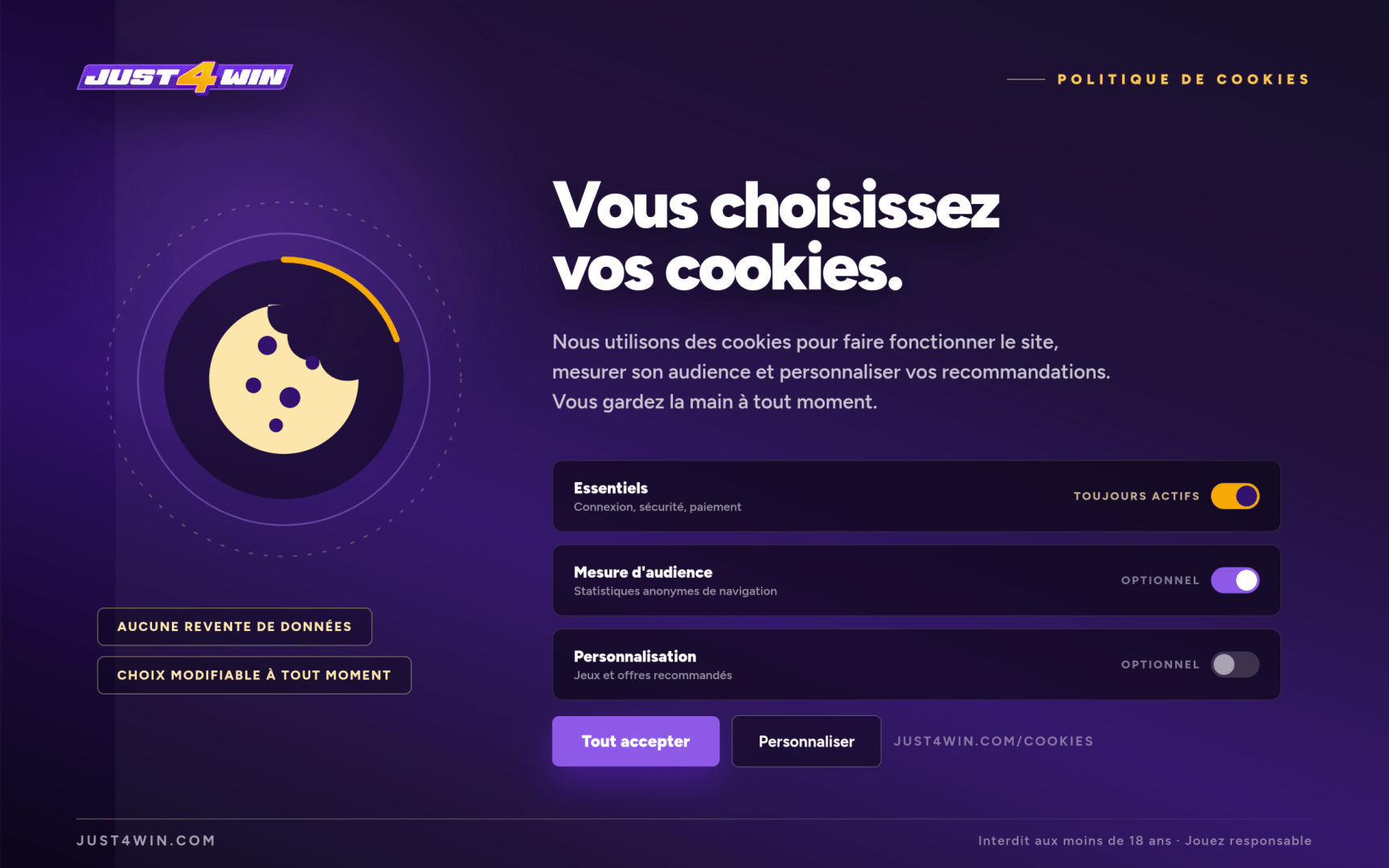Politique de cookies